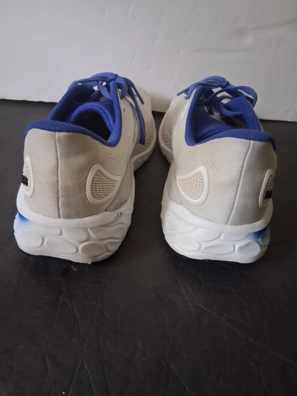 New Balance Fresh Foam X 860 v12 Men's Size 10 White Blue Stability Shoes - Picture 4 of 6